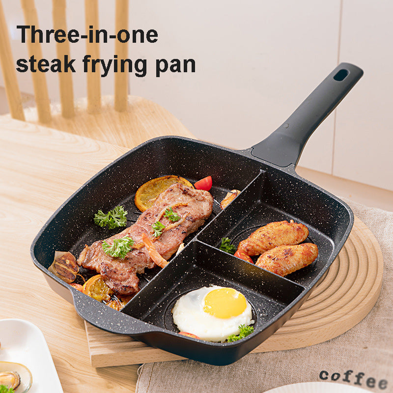 Non-stick Three-in-one Multi-function Omelette Pan