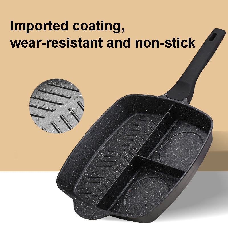Non-stick Three-in-one Multi-function Omelette Pan