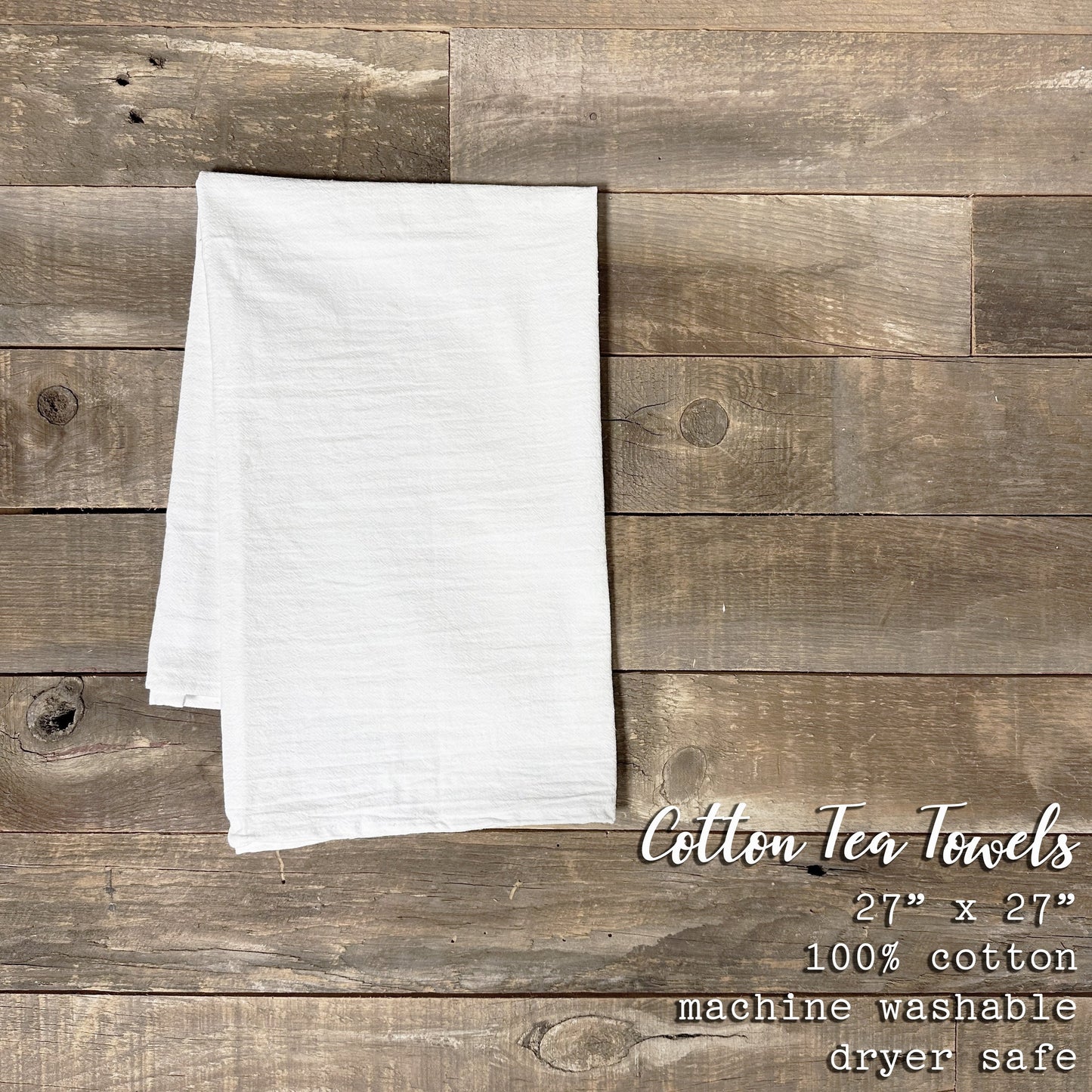 Home Is Wherever Mom Is - Cotton Tea Towel