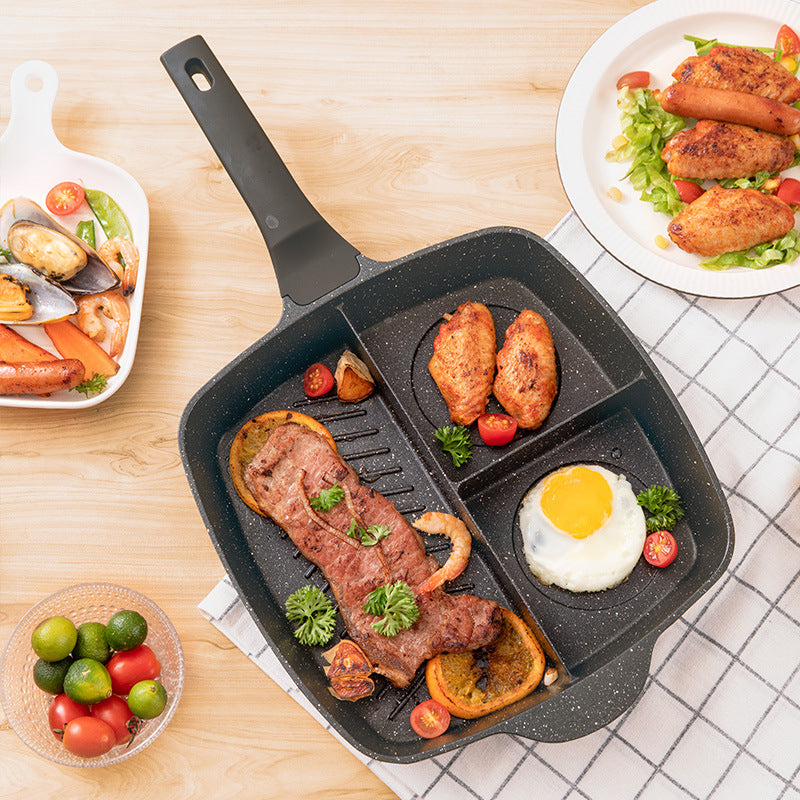 Non-stick Three-in-one Multi-function Omelette Pan