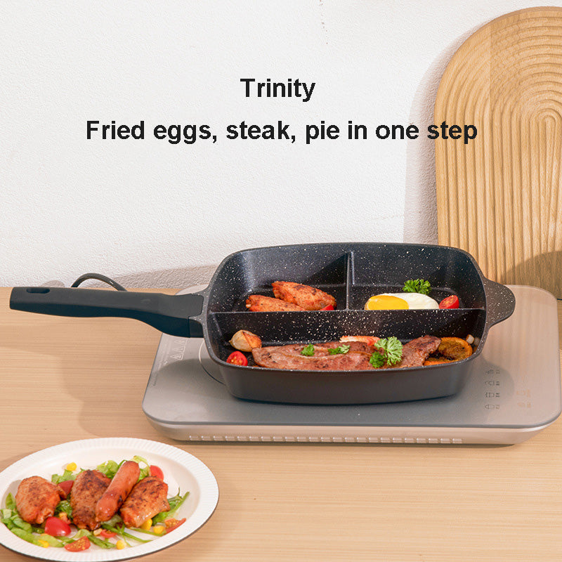 Non-stick Three-in-one Multi-function Omelette Pan